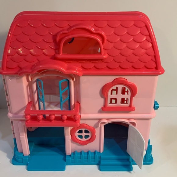 Pink and Turquoise Playhouse - House Only - Picture 3 of 16